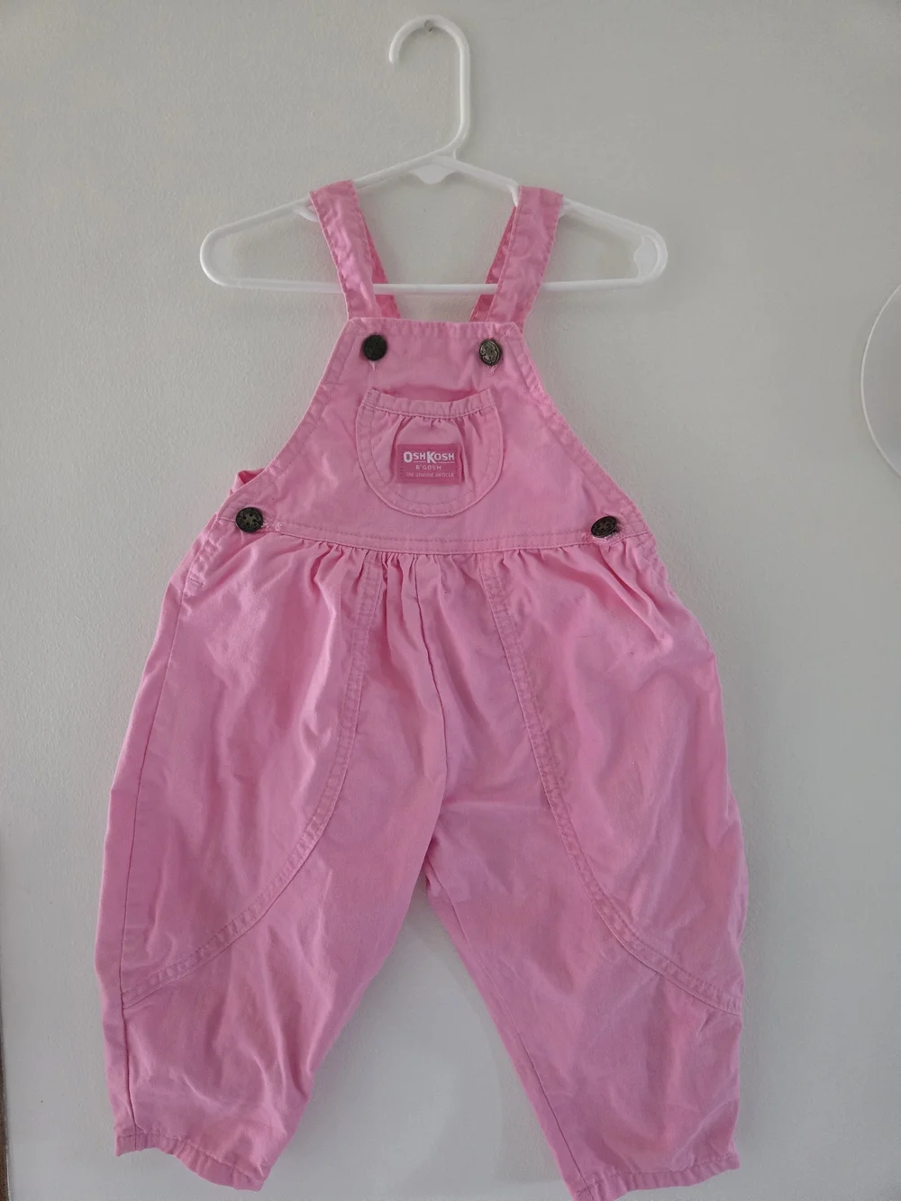Vintage Pink OshKosh B'Gosh Overalls